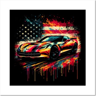 Corvette Posters and Art